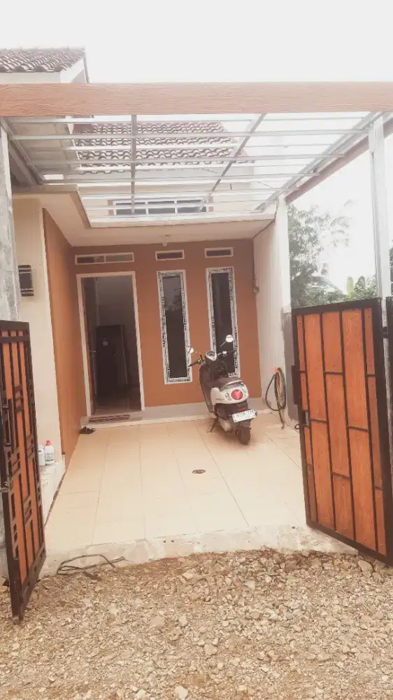 Pemasangan kanopi Baja ringan plus plafon pvc