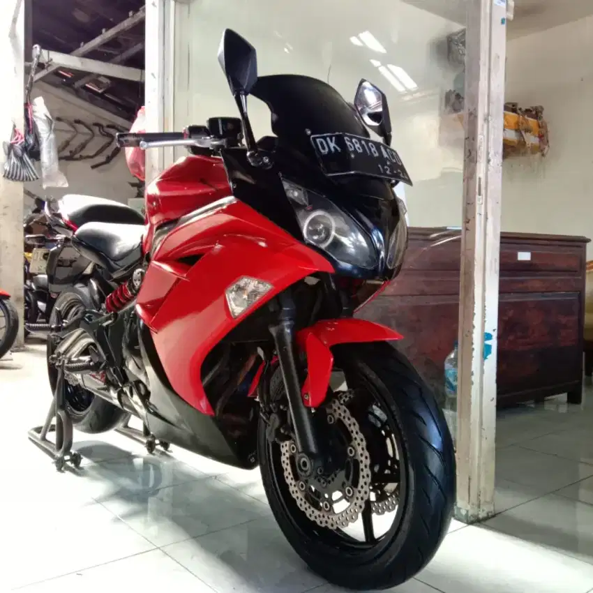 KAWASAKI NINJA ER6N 650 CC TAHUN 2012 PAJAK HIDUP SURAT LENGKAP