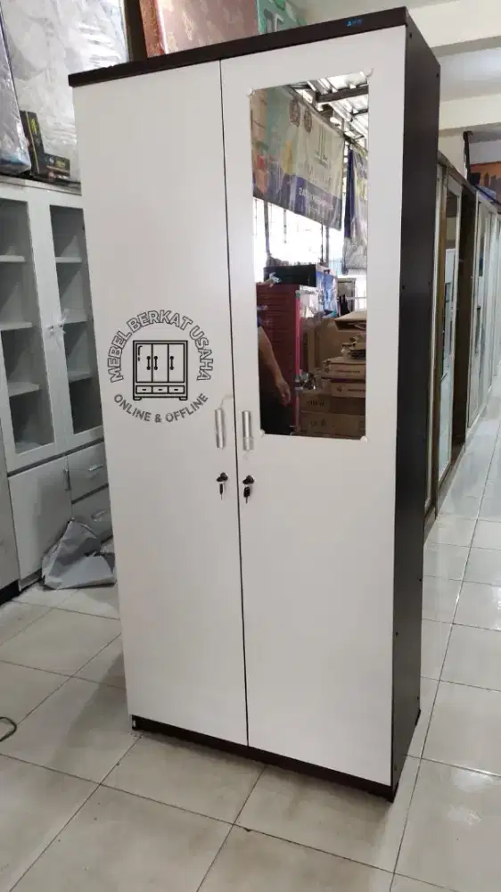 PROMO Lemari Pakaian 2 Pintu Minimalis