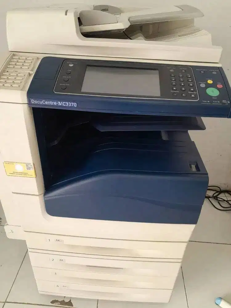 JUAL 2 MESIN - PRINT A3 + XEROX 3370 + XEROX COPY 5010