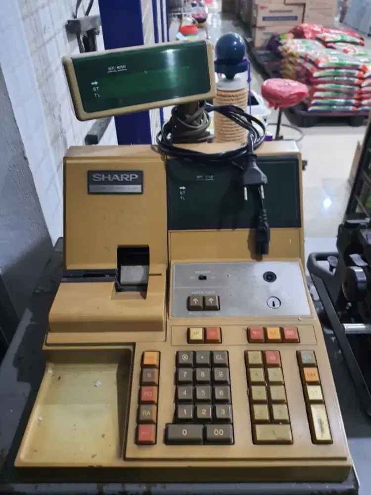 MESIN kasir REGISTRASI  SECOND