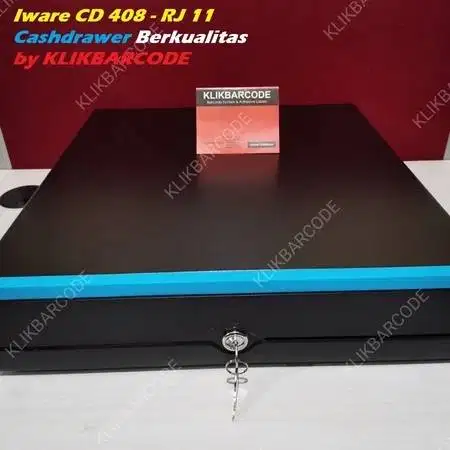 CASHDRAWER LACI KASIR IWARE 408 - STANDAR POS - INCLUDE KABEL RJ 11