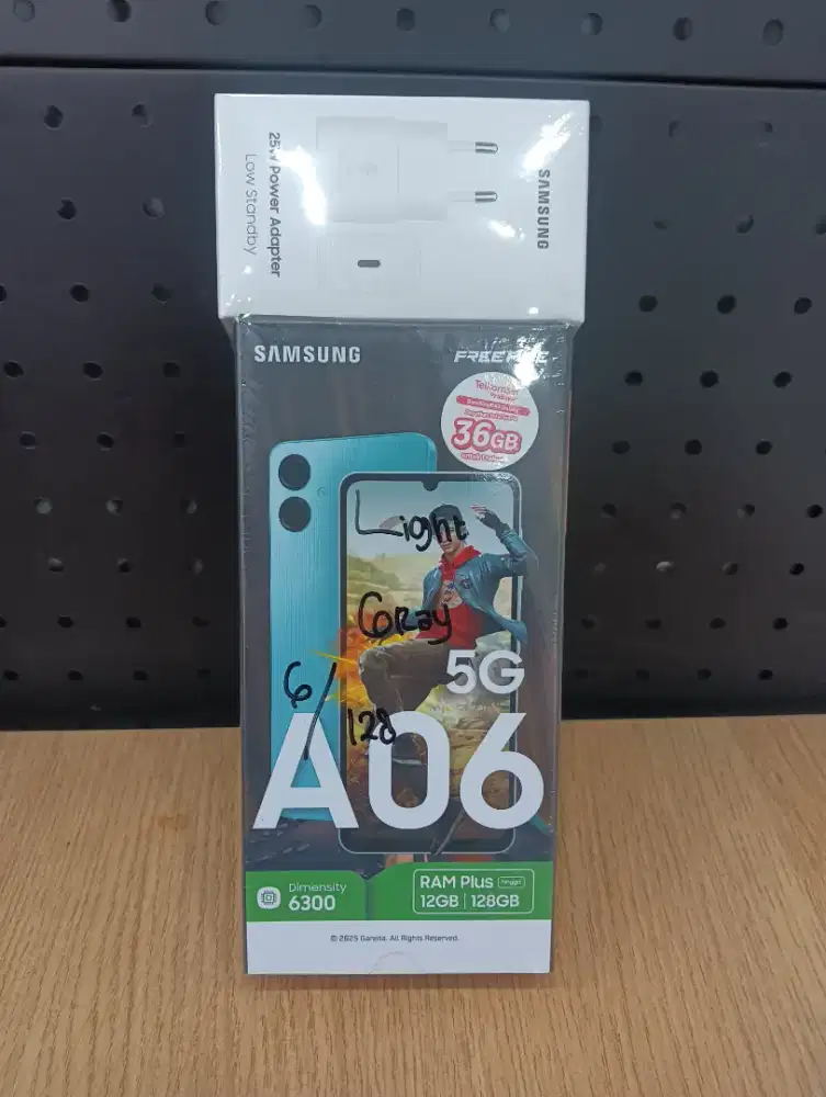 SAMSUNG A06 5G 6/128 SEGEL GARANSI RESMI BARUU