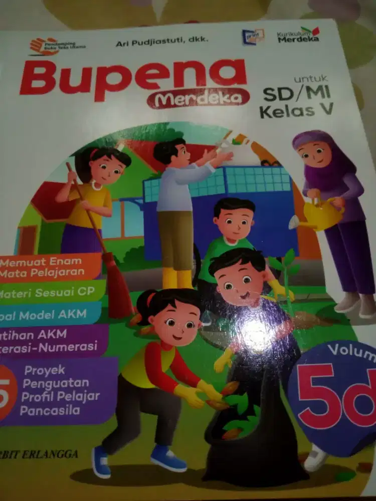 Bupena Merdeka Jilid 5c Penerbit Erlangga