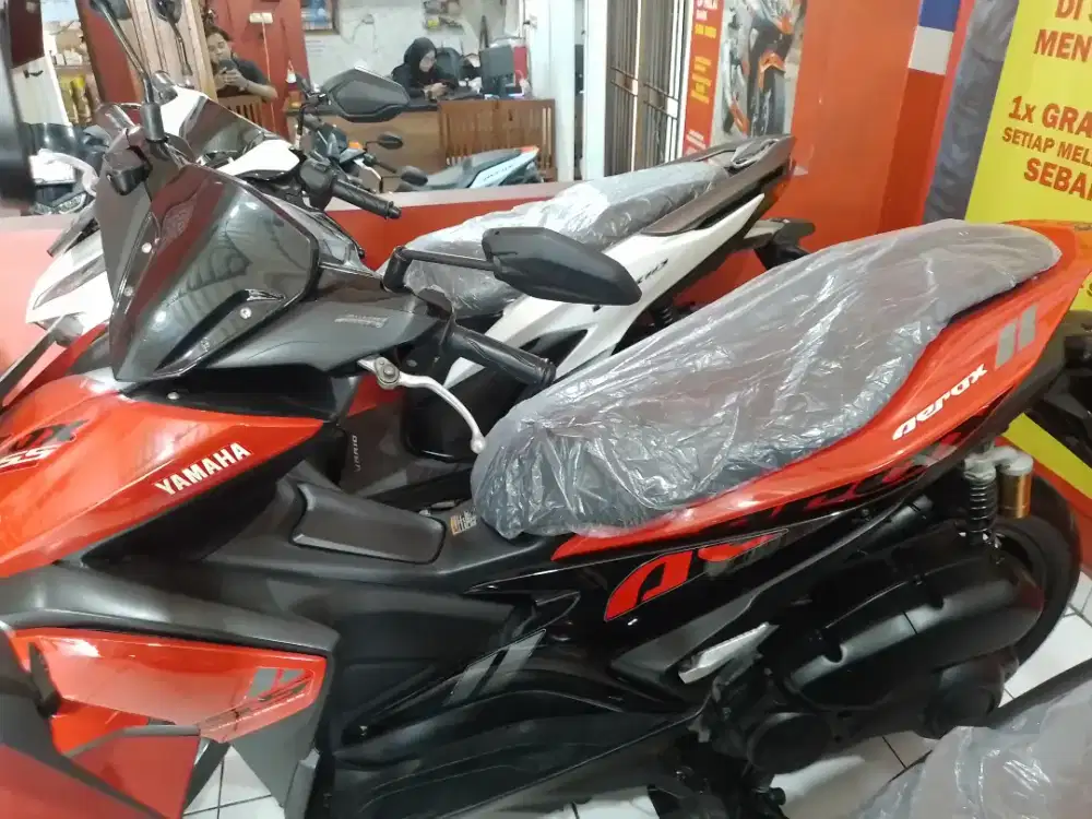 AEROX VVA OLD DP HANYA 500 RIBU PLAT DKI BARAT PAJAK PANJANG