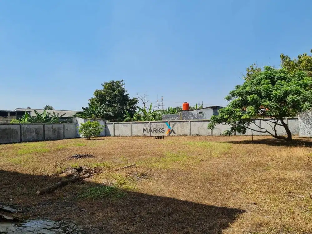 Dijual Gudang Terawat di jl Raya Bypass Krian dekat Tol KLBM