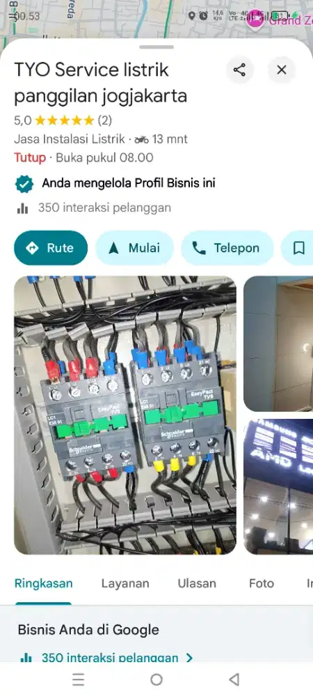 Service listrik panggilan jogja