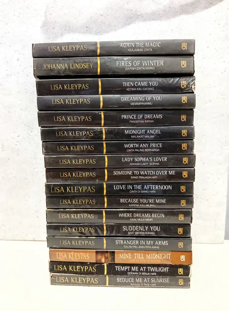 Novel bekas original.