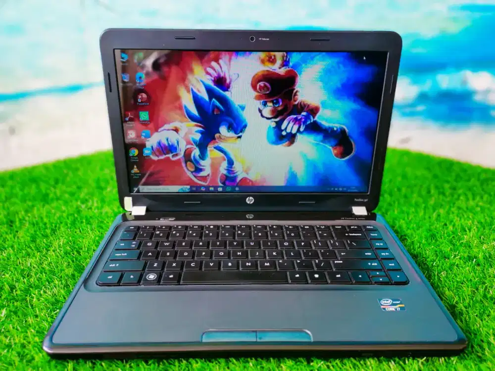 LAPTOP HP G4 i7 8GB SSD 128GB & HDD 500GB DESIGN GAME CODING LIBAS