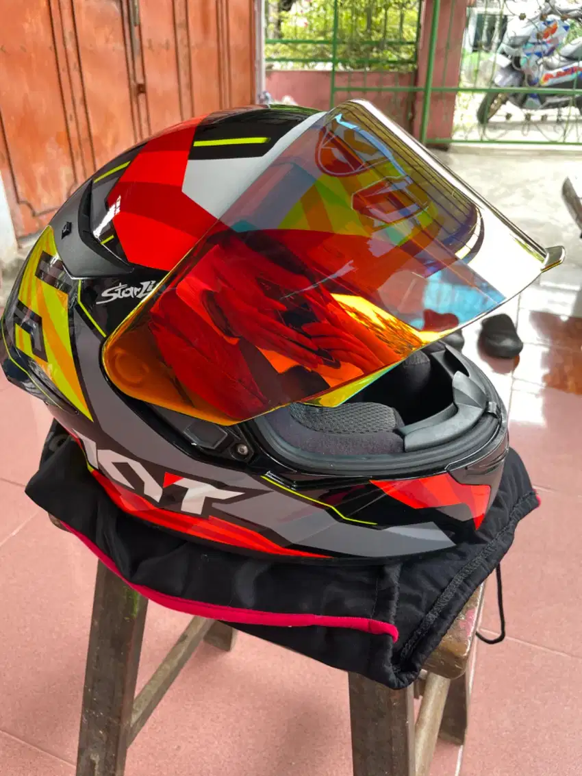 Helm Kyt TT Course Motif Jaume Masia