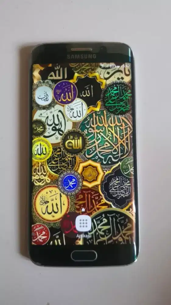 Layar lengkung Samsung s6 edge