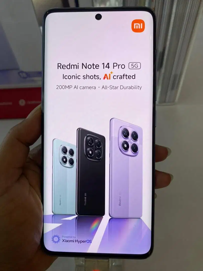 Redmi note 14pro 5G 8/256 garansi resmi