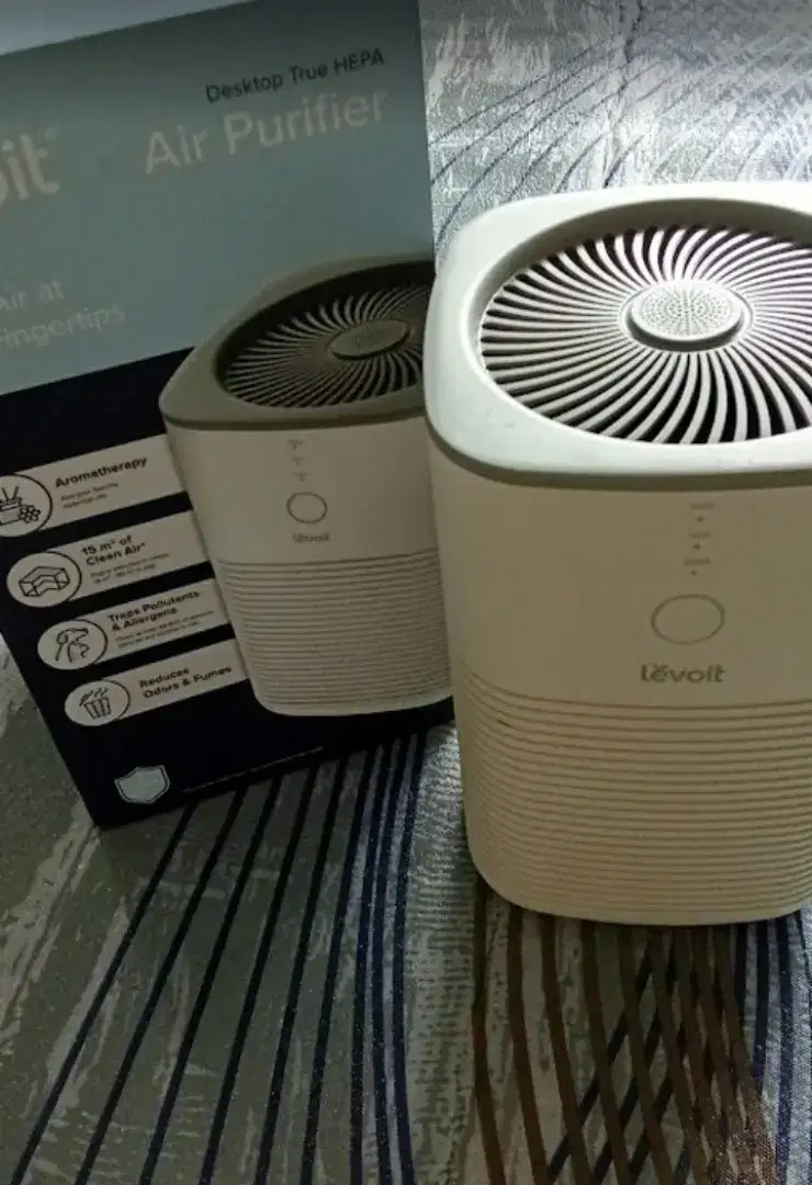Air purifier Levoit desk dual HEPA Filter