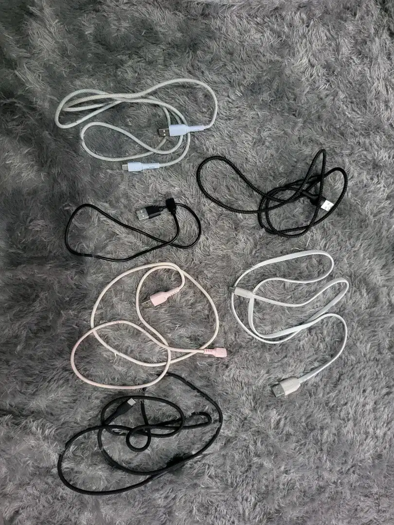 Kabel data type C, mikro, lighting iphone