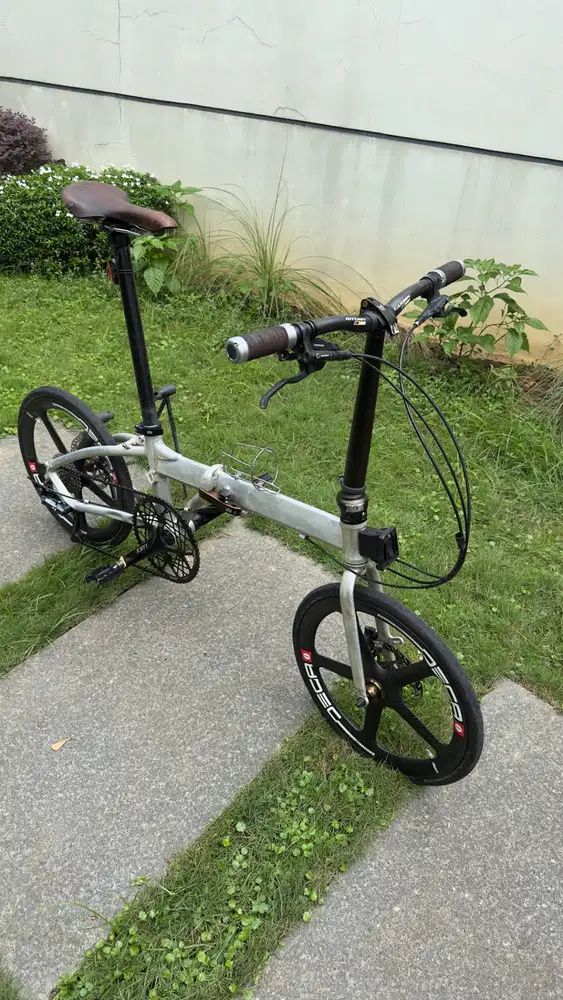 Sepeda lipat premium part mahal!!