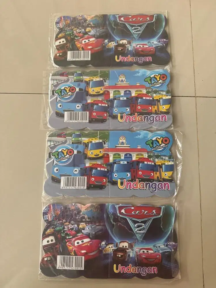 kartu undangan ultah anak