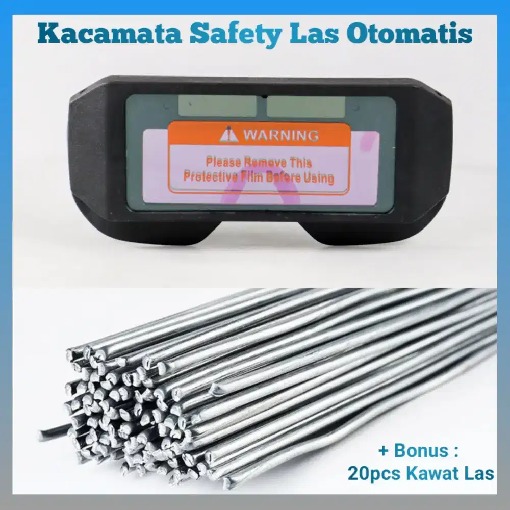 Kacamata Safety Las Otomatis – Pelindung Mata Anti Silau & Aman