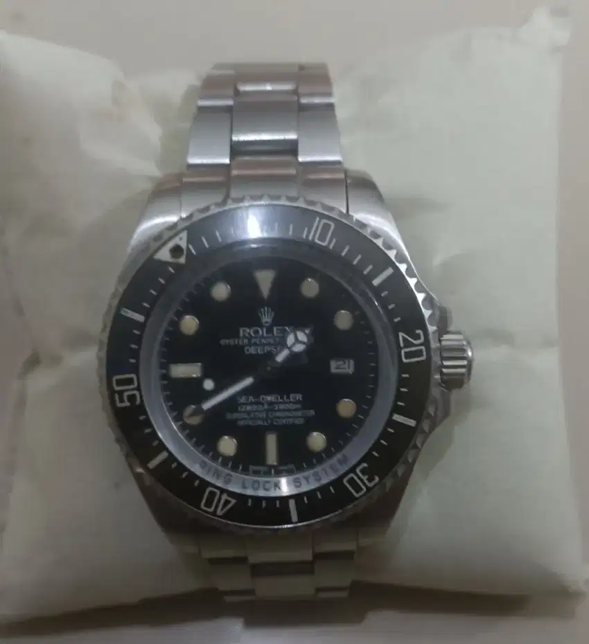 Cepat Jam Tangan Rolex SEA Dweller Cowok/Cewek