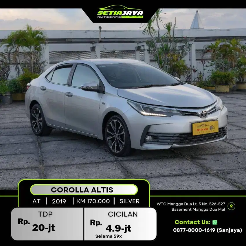 TOYOTA COROLA ALTIS 1.8V AT 2017