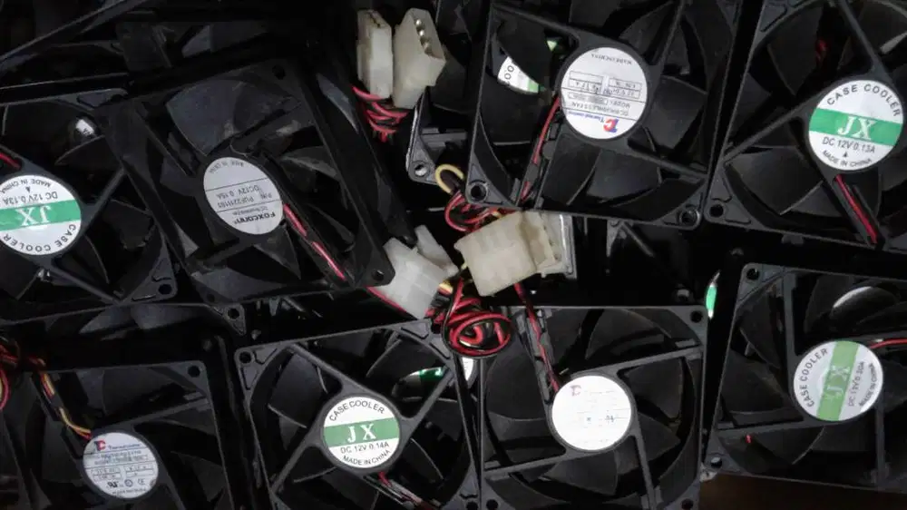 Jual COLLER/KIPAS Second Untuk Casing Komputer PC (Harga Terjangkau)