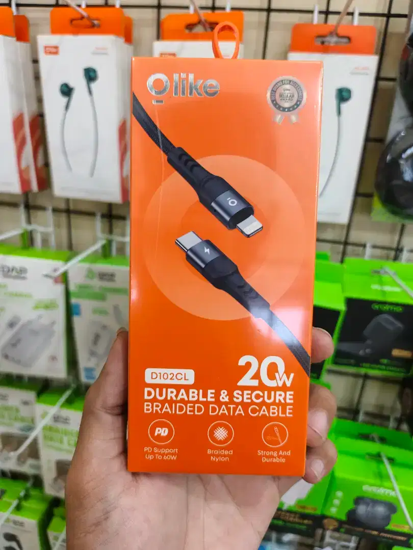 KABEL DATA TYPE C TO LIGHTNING OLIKE