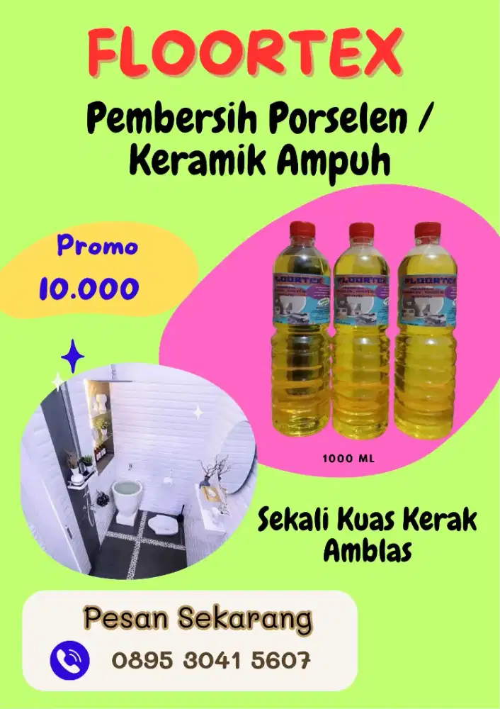 Pembersih Porselen Ampuh