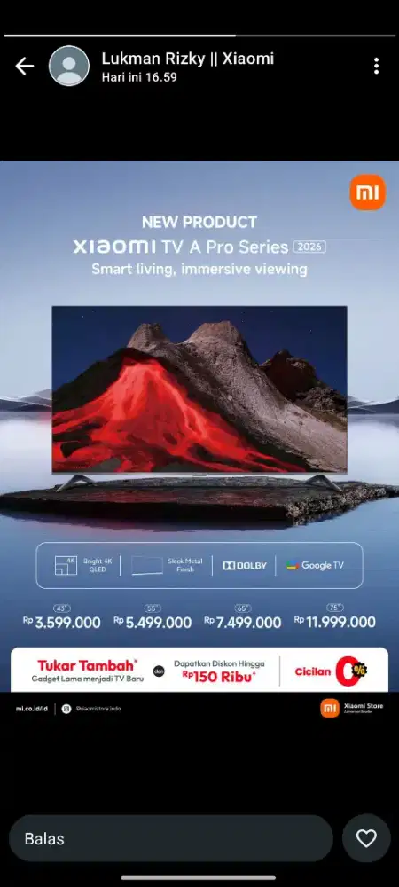 Xiaomi GTV A Pro Series All Type Ready