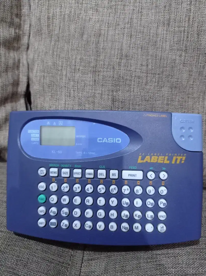 Label Print Casio KL 60