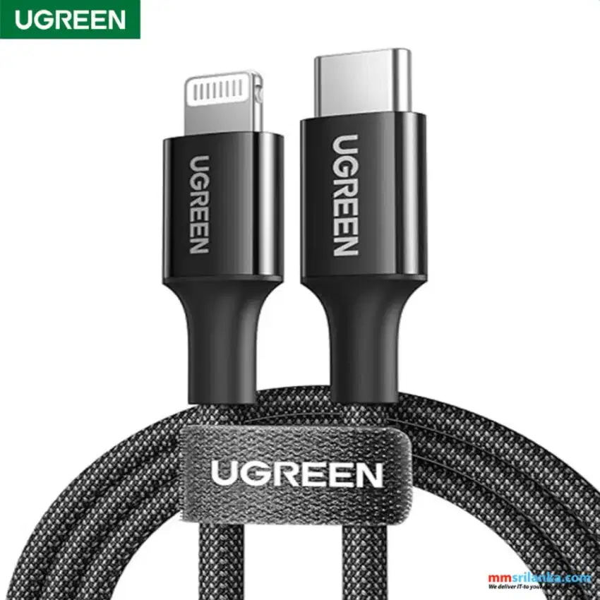 KABEL DATA TYPE-C TO LIGHTNING BY UGREEN 27W