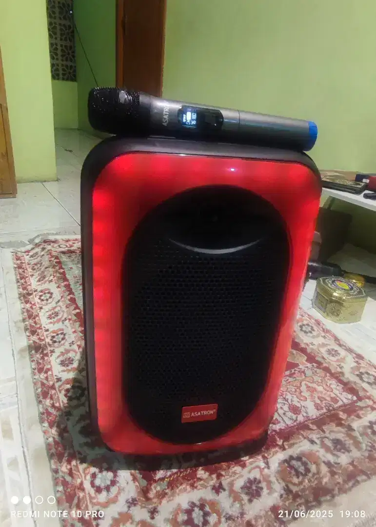 speaker bluetooth asatron planet 8 mulus komplit