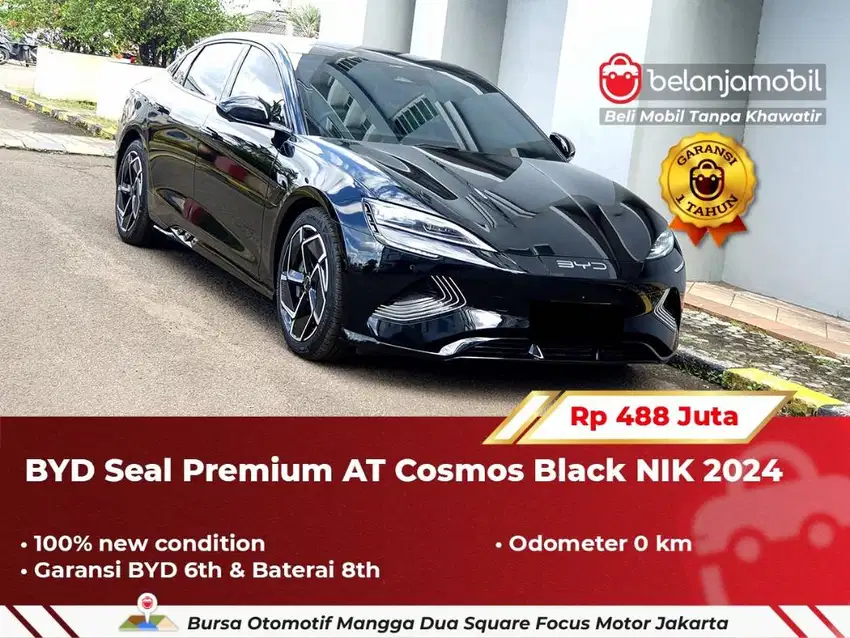 [ NEW CONDITION ] BYD Seal Premium AT Cosmos Black 2024/2025
