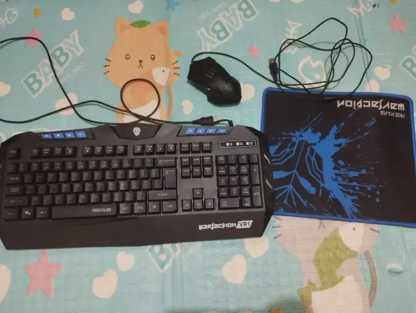 Keyboard dan mouse gaming rexus