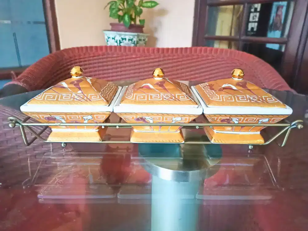 Tempat Wadah Keramik Bistro Fine China