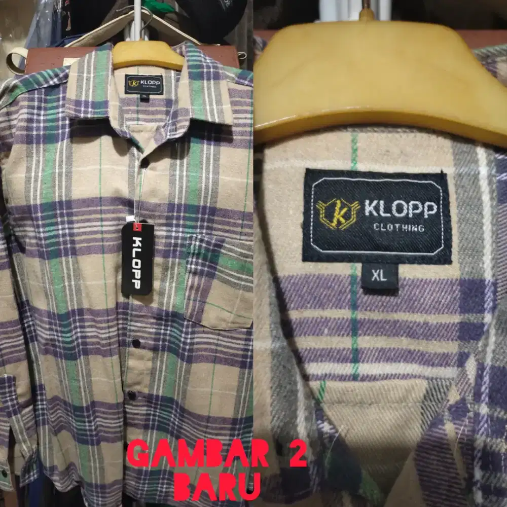 KEMEJA FLANEL PRIA