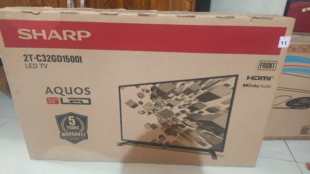 LED Sharp AQUOS 32 inci dengan model 2T-C32GD1500I. 