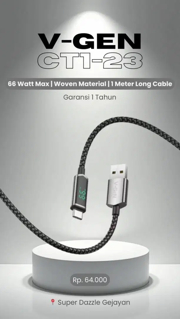 V-GEN CT1-23 USB A TO TYPE C