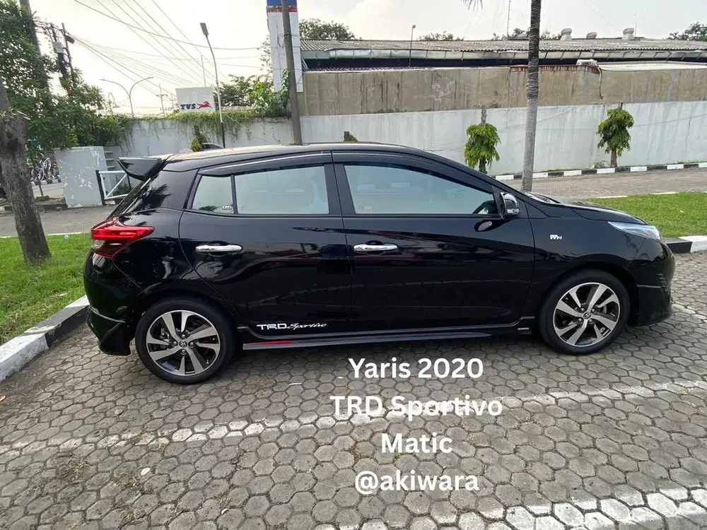 Jual Yaris TRD Sportivo 2020 Hitam Matic
