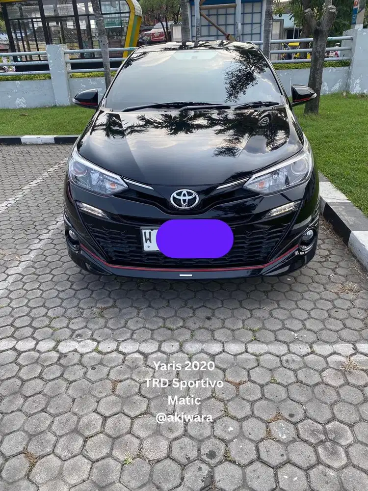 Jual Yaris TRD Sportivo 2020 Hitam Matic