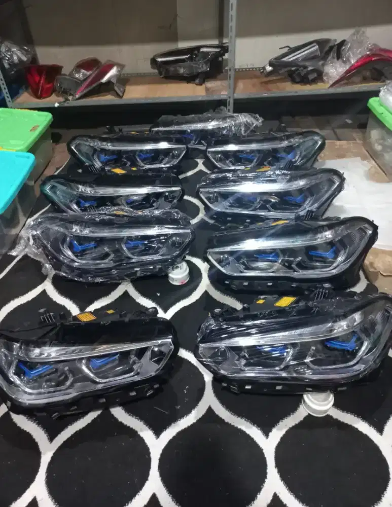Headlamp lampu depan BMW X5 LASER KANAN KIRI