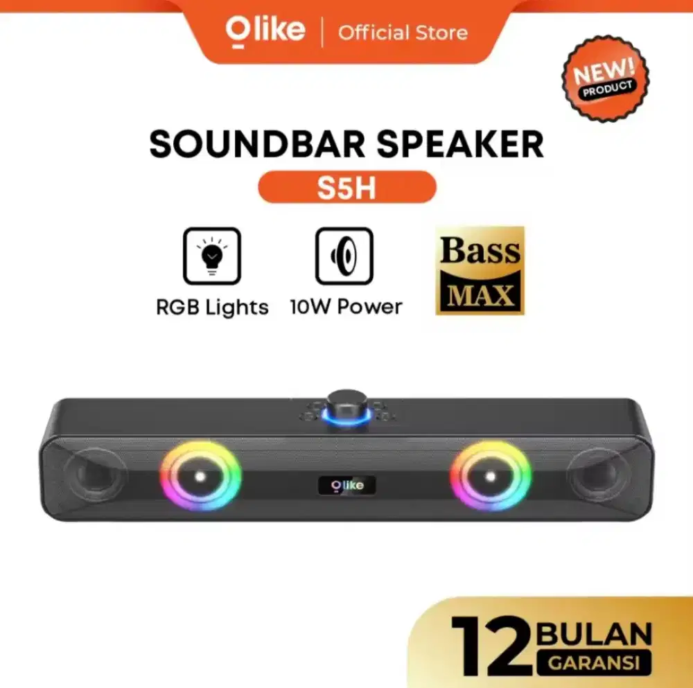 Speaker Soundbar & Bluetooth Olike S5H