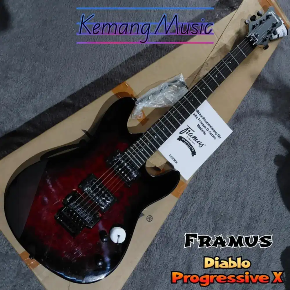 Framus Diablo by Warwick gitar elektrik