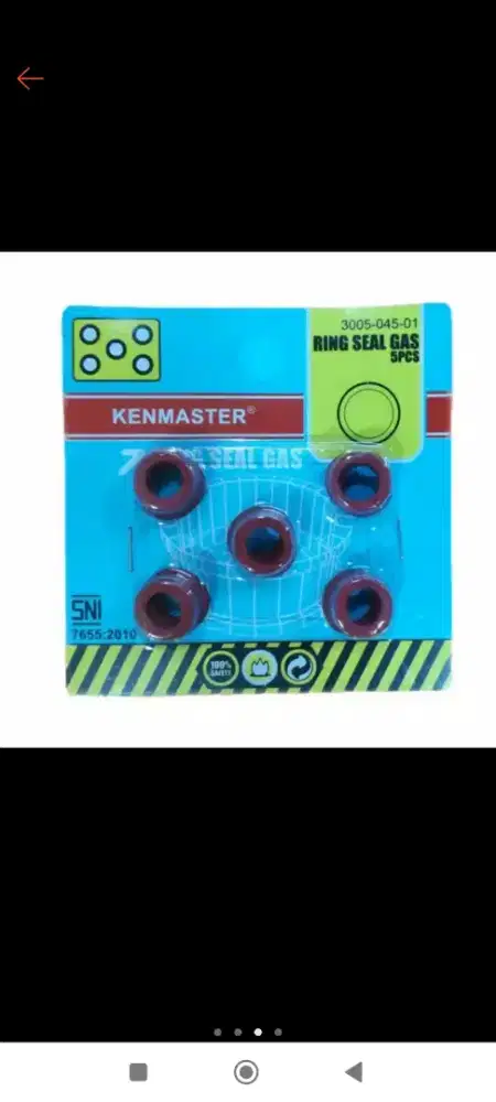 Karet Seal Tabung Gas Merk Kenmaster isi 5 buah

Free Ongkir