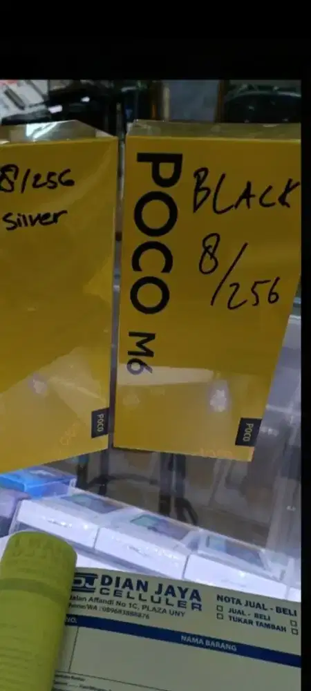 Xiaomi poco M6 8/256 setara redmi 13 ram 8gb