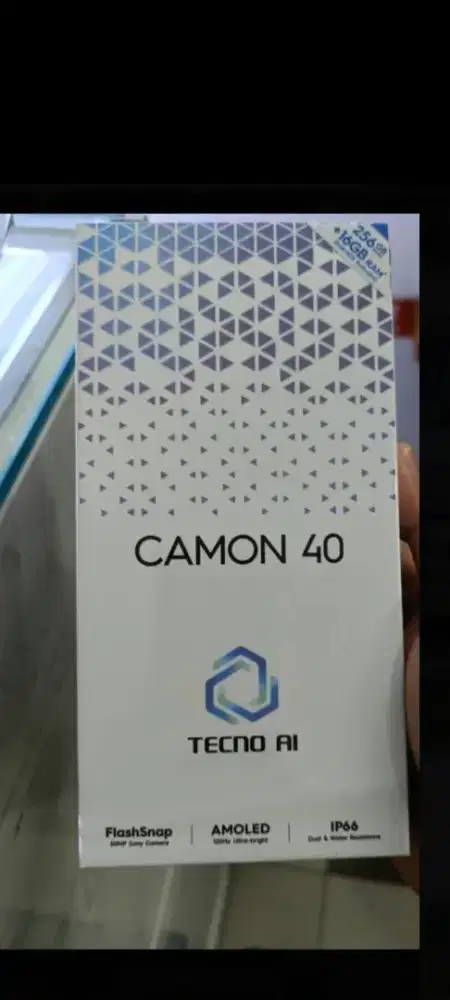 Tecno camon 40 256gb ram 8gb pro garansi resmi
