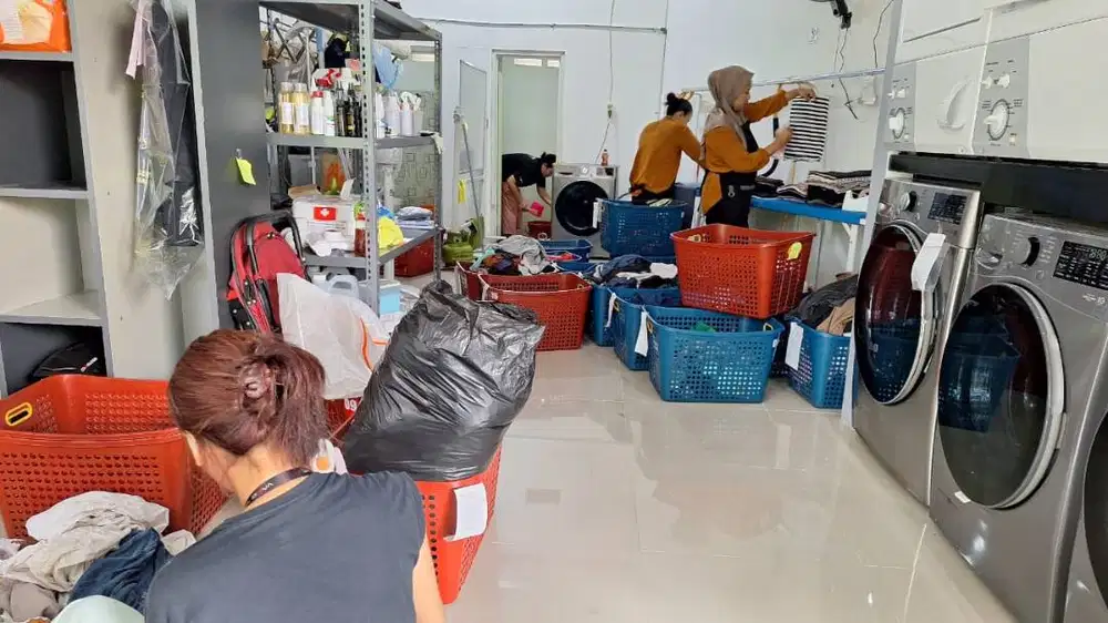 Laundry Setrika-Packing