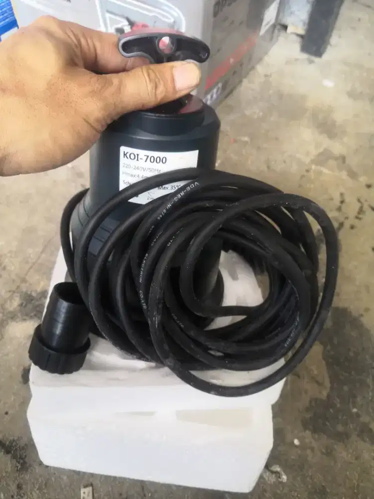 Summersible pompa kolam koi 7000