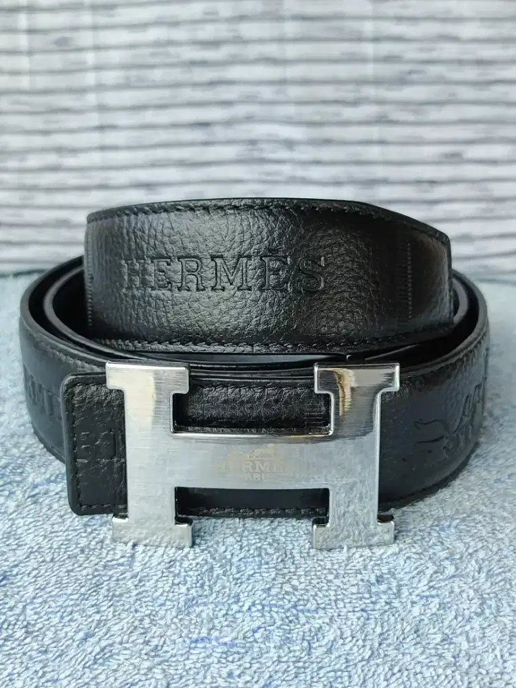 Hermes ikat pinggang pria sabuk preloved vintage otentik harga net