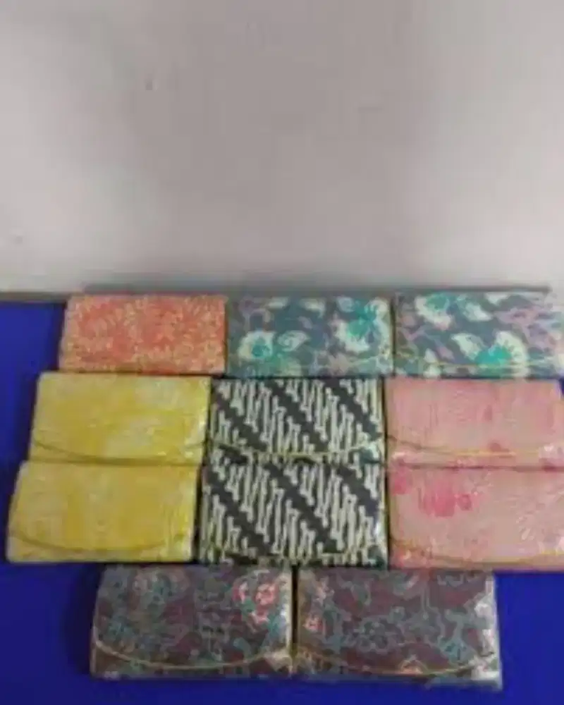Dompet batik cap