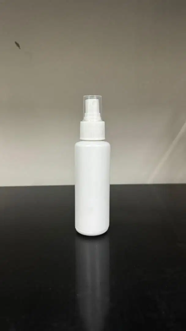 Botol spray HDPE 100 ml warna putih susu