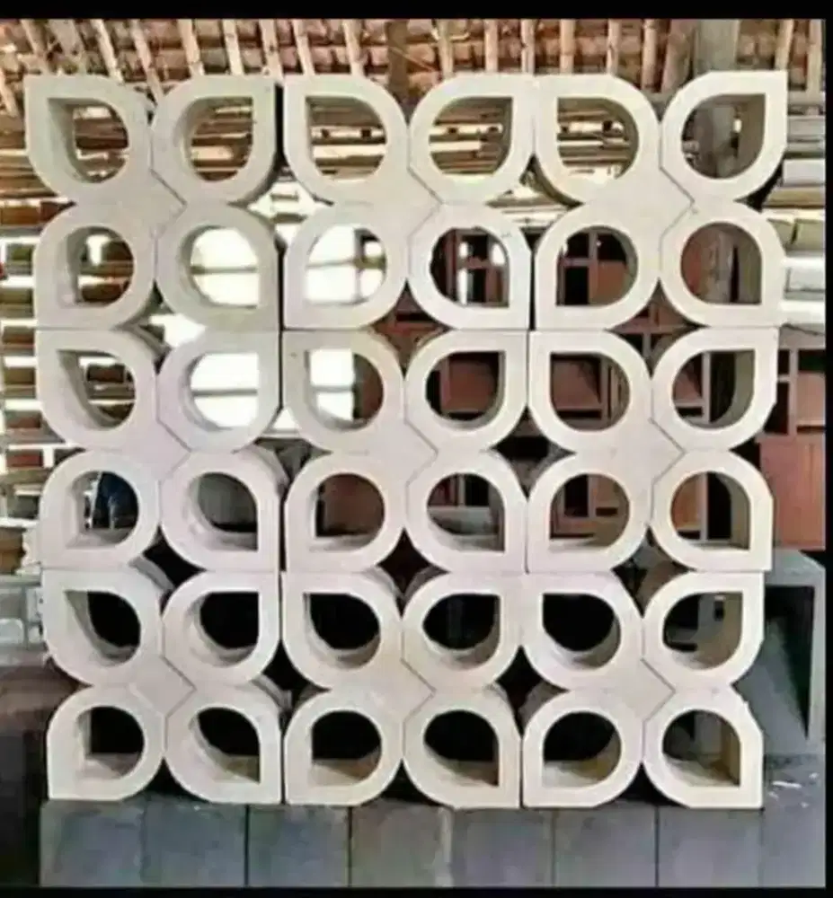 Rosterbeton minimalis macam motif barang stock ready